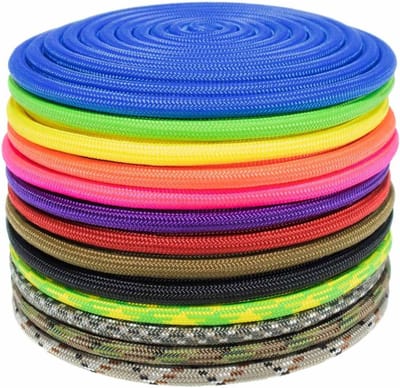 Nylon Touw - Accessoire Koord - Veelzijdig Gebruik - Sterk En Duurzaam - 6mm 8mm 15m 30m - Naturel