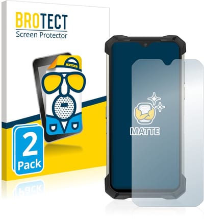 BROTECT - Screenprotector voor Doogee S88 Pro - Folie Beschermfolie matte 2 Stuks