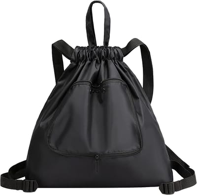 Thijox - Kinderrugzakken Waterdicht 3 Trekkoord Afdichting Opvouwbaar Lichtgewicht Sport Fitness Reisrugzak voor Kinderen Meisjes Nylon Trendy en Modi
