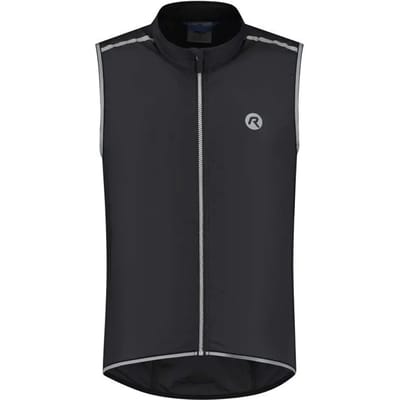 Rogelli Core Heren Fiets Bodyvest - Mouwloos - Winddicht - Zwart