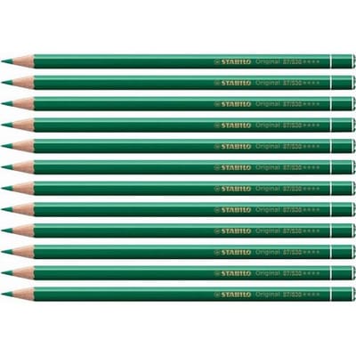 STABILO Original - Kleurpotlood - Voor Haarfijne Lijnen - Met Elastische Kern - meigroen - per stuk