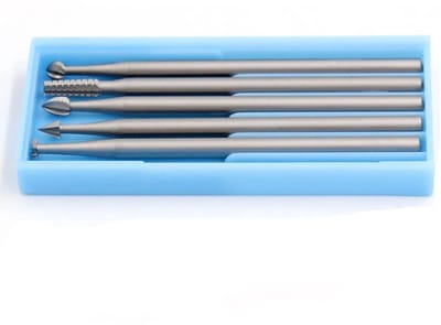 Cosensi - Engraving Bits Set - Professionele graveerbiten - 6-delige set - Tungsten staal - Voor graveren - Geschikt voor rotatietools