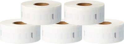 Dappaz - 5 stuks Dymo Labels Wit 11352 Compatible - 54 x 25 mm - 500 labels per Rol - Verzendetiketten - Adresetiketten S0722520