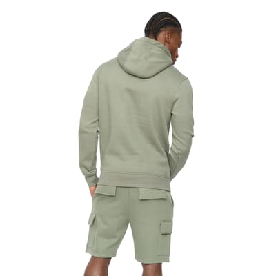Crosshatch Heren Bardon Hoodie (Olijf)