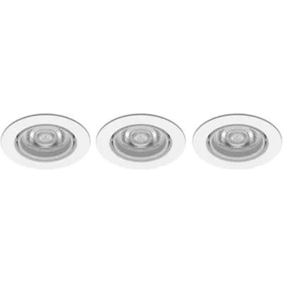 Philips Impala inbouwspot - 3-lichts - wit - rond