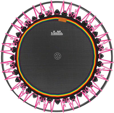 Fitness Trampoline Rond 111 cm met Rubber Kabels Max 110 kg