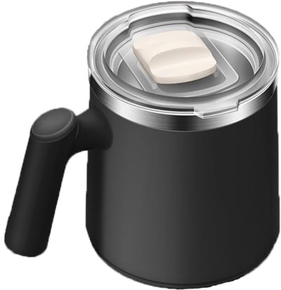 Premium Dubbelwandige Geïsoleerde Reismok van 304 RVS - 450ml, BPA-vrij, Lekvrije Deksel, Vaatwasserbestendig en Schokbestendig Koffiemok