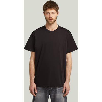 G-Star A Line Loose R T Black Taglia: XS | Magliette basic Outlet | Uomo | Nero
