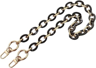 Gouden Karabijnhaak Tasriem Vervangende Metalen Ketting voor Handtas Portemonnee DIY