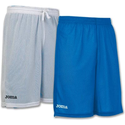 Joma Rookie Reversible Short Heren - Royal / Wit | Maat: L