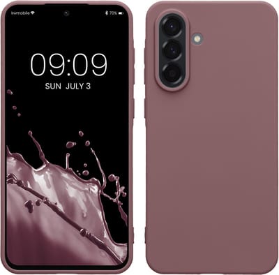 kwmobile telefoonhoesje geschikt voor Samsung Galaxy A56 5G - Hoesje voor smartphone - Back cover in druivenblauw