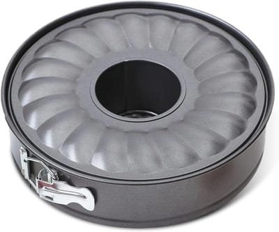 Ronde springvorm 28 cm voor het bakken van taarten, met anti-aanbaklaag en veelzijdige basis, ideaal voor kleine cakes en desserts