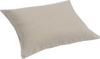 Yumeko kussensloop gewassen linnen natuurlijk 50x60 - Biologisch & ecologisch - 1 stuk