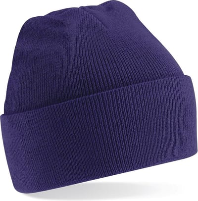 Beechfield Original Cuffed Beanie Paars