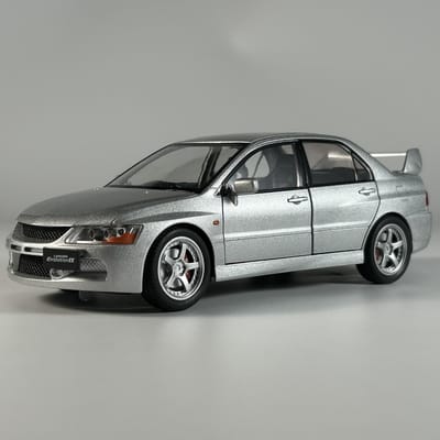 Jdm 1:24 Mitsubishi Lancer Evolution Evo9 Compacte Auto Legering Metaal Diecast Model Auto Geluid & Licht Pull Back Collectie Hobby Cadeau