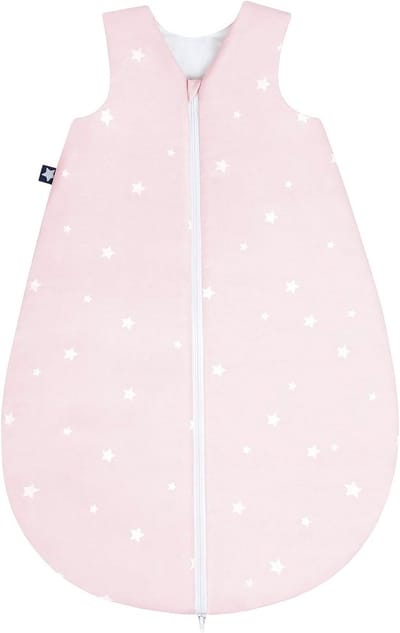 Zomerslaapzak voor Baby's in Grijs met Beer en Vlekken - 70 cm
