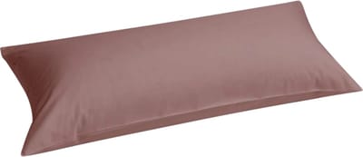 Yumeko kussensloop katoen TENCEL™ poederroze 40x80 - Biologisch & ecologisch - 1 stuk