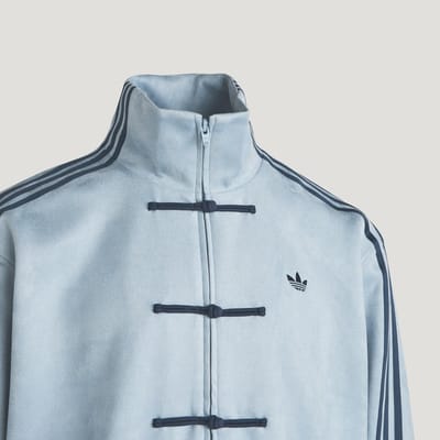 adidas Originals CTT Jas (Amerikaanse maat) Blauw Uniseks Bovenkleding KT-3846 XS white