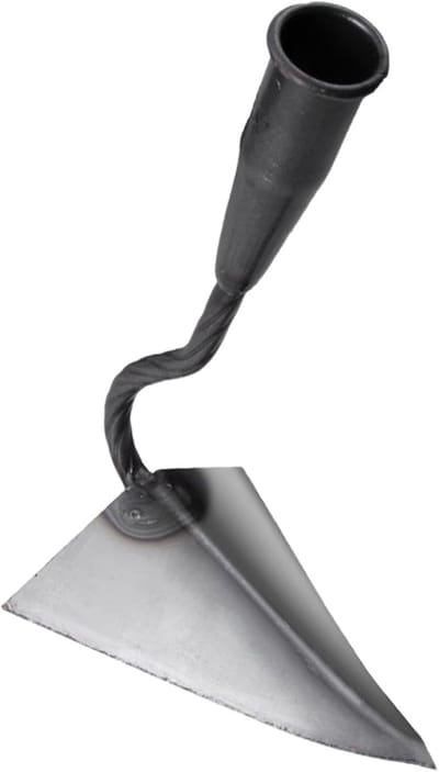 Driehoekschoffel Tuin - Grondbewerker Cultivator - Onkruid Verwijderen - Ergonomisch Ontwerp - 21 cm Kop