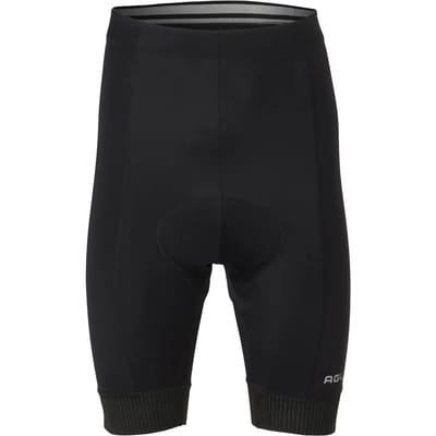 AGU Essential Fietsshort Heren met Zeem - Fietsbroek - Zwart - Maat S