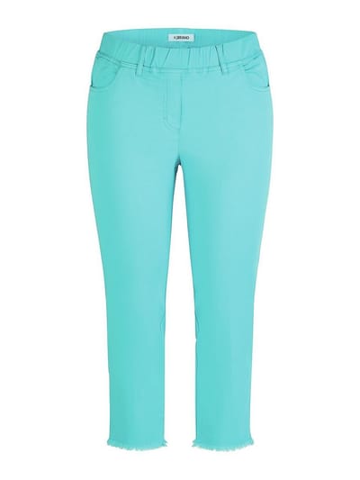 7/8-broek Van KjBrand turquoise
