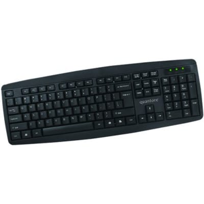 Toetsenbord quantore - zwart - 1 stuk