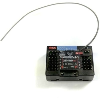 Absima R10GYRO 10-kanaals ontvanger 2,4 GHz