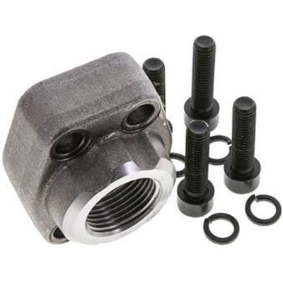 1-1/4'' SAE Flens 3000 psi Blank staal met G1'' Binnendraad ISO 6162-1
