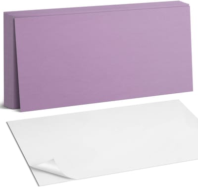 Coloray Plaktegels - Paars Zelfklevende Wandtegels - 40 cm x 20 cm - Paars Plaktegels - 10 stuks - Rechthoek PVC Tegels - Plaktegels Badkamer - Vloertegels Zelfklevend - Vinyltegels Vloer Zelfklevend - Portugese Tegels
