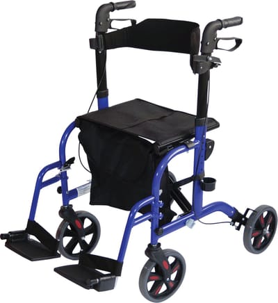 Aidapt Rolstoel rollator - Donkerblauw