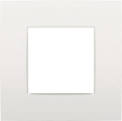 Niko afdekplaat enkel Intense white (120-76100)