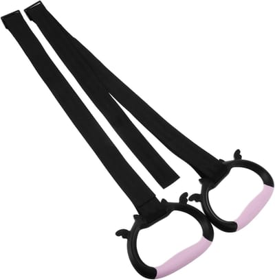 Kinder Optrekringen - Fitness Tool - Kracht Opbouwen - Verstelbare Ringen - 12.8 cm - Meerkleurig