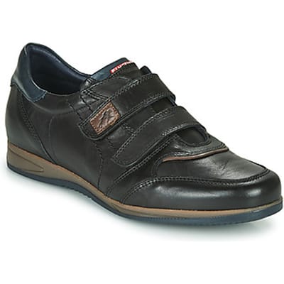 FLUCHOS zwarte schoen met 2 velcro maat 40