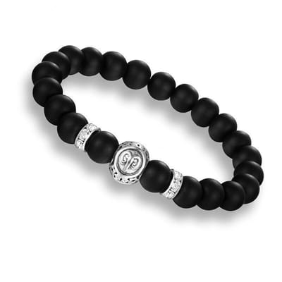Ram / Aries Kralen Armband - Astrologie - Sterrenbeeld - Zwart - Armband Dames - Armband Mannen - Armband Heren - Vaderdag Cadeau Geschenk