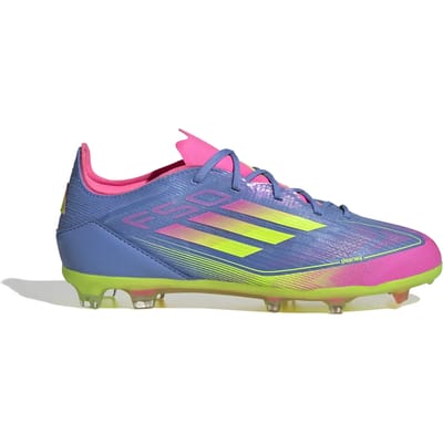 Voetbalschoenen adidas Chaussures de football F50 Elite FG bleue