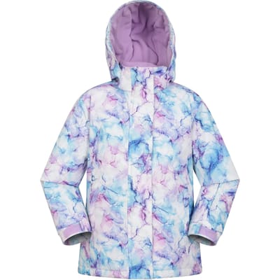 Mountain Warehouse Ski jas voor kinderen/kleuters Sneeuwklokje aquarel (Lichtroze)