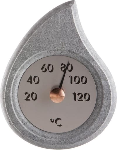 Sauna design thermometer in speksteen - Hukka Pisarainen