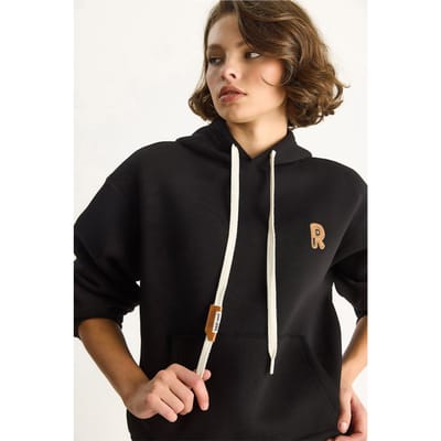 Geborduurd Hooded Sweatshirt