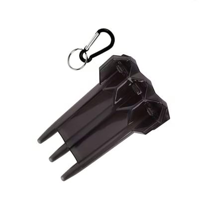 Dartkoffer – houder - hoes- voor Darts – Transparante Dartcase met Sleutelhanger – Compacte Beschermbox voor 3 Darts – Dart Accessoires
