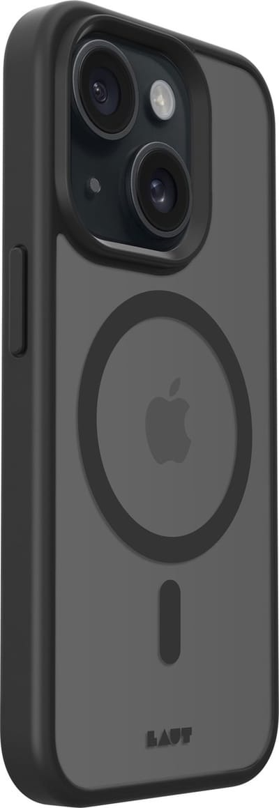 Laut HUEX PROTECT hoesje geschikt voor iPhone 15 - Zwart