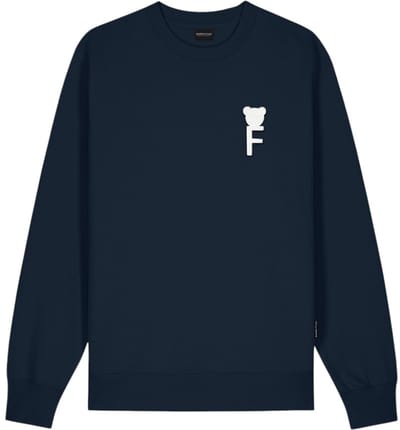 Baron Filou Pullover Chenille F Navy Blue
