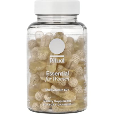 Ritual, Essentials voor Vrouwen, Multivitamine 50+, Munt, 60 Plantaardige Capsules