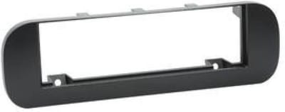 1-DIN Paneel geschikt voor Fiat Panda (ZAF 319) 2012-2020 Kleur: Mat Zwart