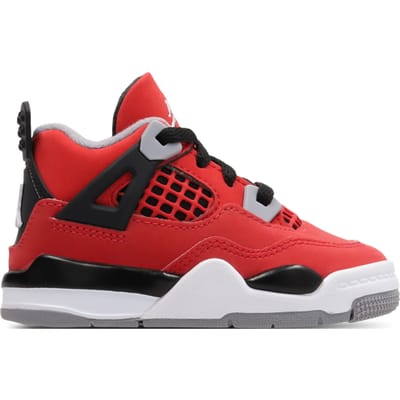 Jordan Air 4 Retro 'Toro Bravo' Infant - Rood - Kind, Rood 27