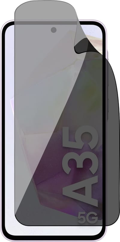 Privacy Screenprotector geschikt voor Samsung Galaxy A35 / A55 - 1x FlexGuard Screen Protector
