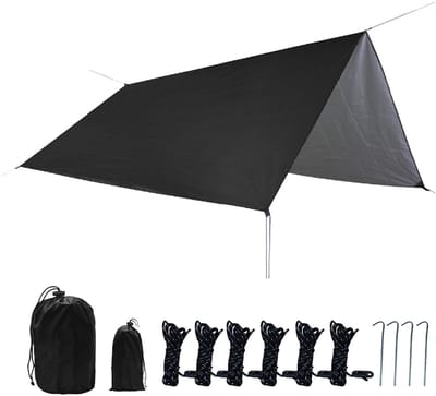 Dailygoods- Zonneschaduw Zeil 3x3 - Waterdicht - Winddicht - Schaduwdoek - UV-bescherming - Ideaal voor patio en zwembad