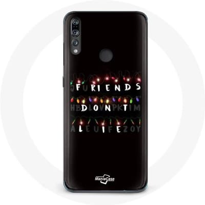Coque pour Huawei P30 Lite Stranger Things Affiche Friends Don't Lie Joyeux noël