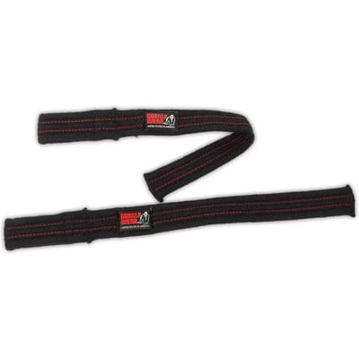 Gorilla Wear Hardcore Lifting Straps - One Size - Zwart