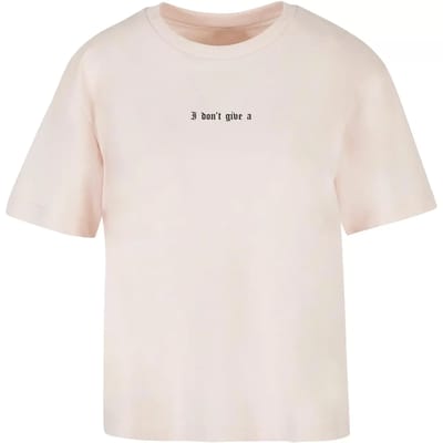 Dames-T-shirt Miss Tee I Don't Give A F