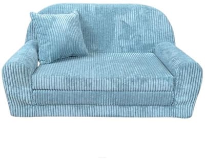 Kindersofa Rosalia Mini - Uittrekbare Corduroy Kinderbank met Kussens - Comfortabele Slaapbank voor Kinderen - Oeko-Tex Gecontroleerd - Verkrijgbaar in 7 Kleuren